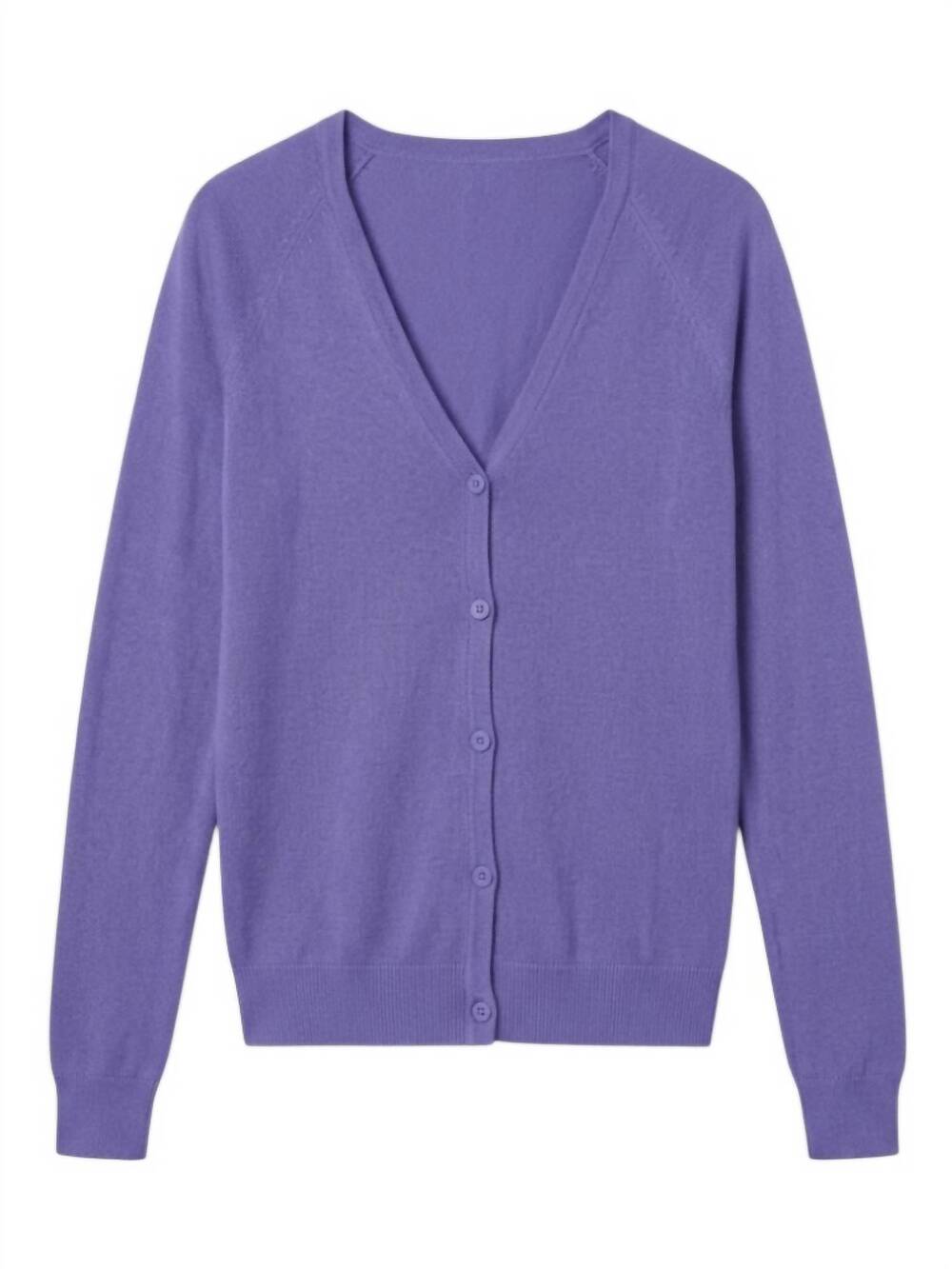 NEW SKUNKFUNK women's v-neck long sleeve cardigan in oex-bx pervenche